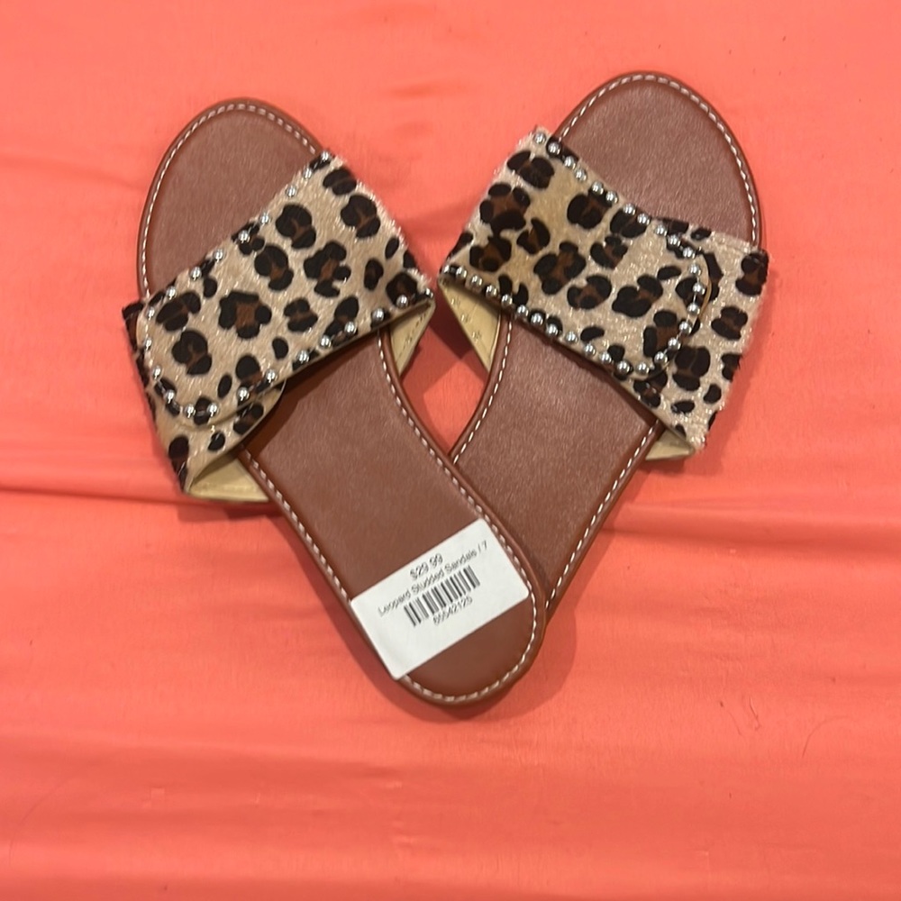 Cheetah Sandals